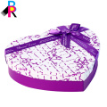 Heart shape rose gift box with beautiful ribbon